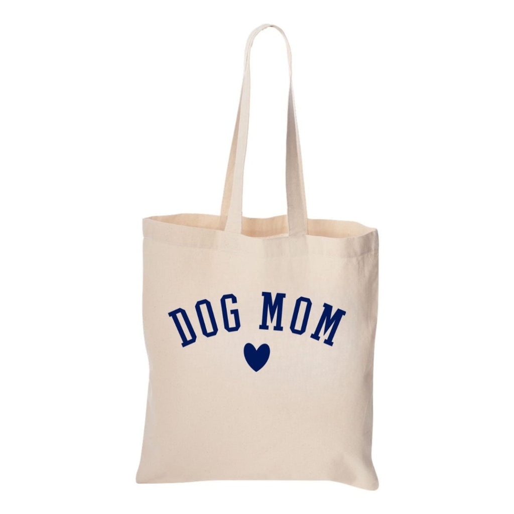 'Dog Mom At Heart' Jumbo Tote (FREE $80+)