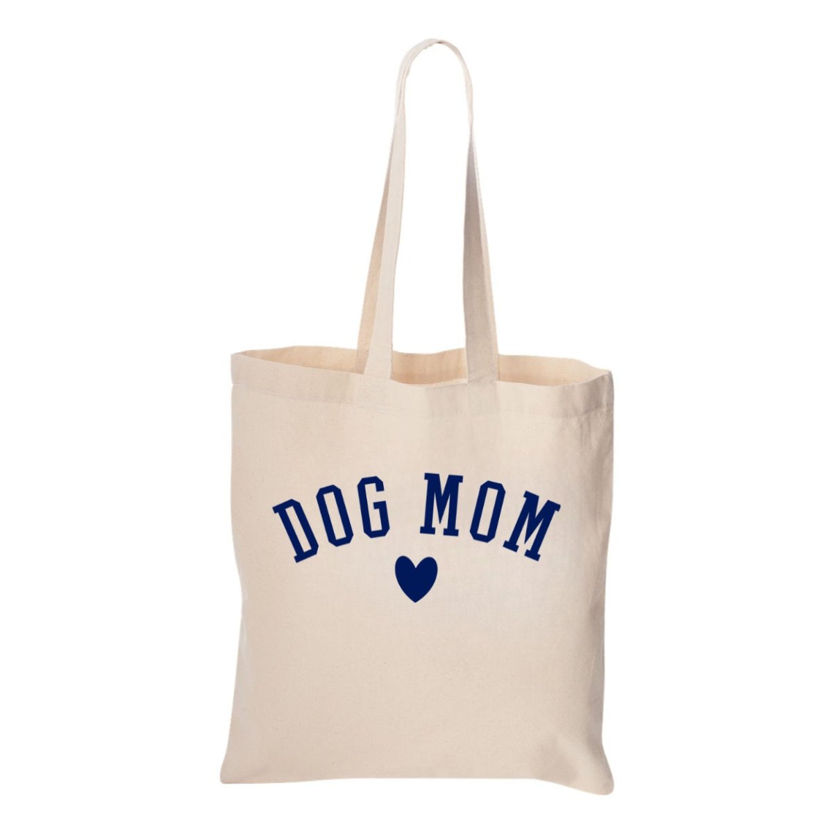 'Dog Mom At Heart' Jumbo Tote (FREE $80+)