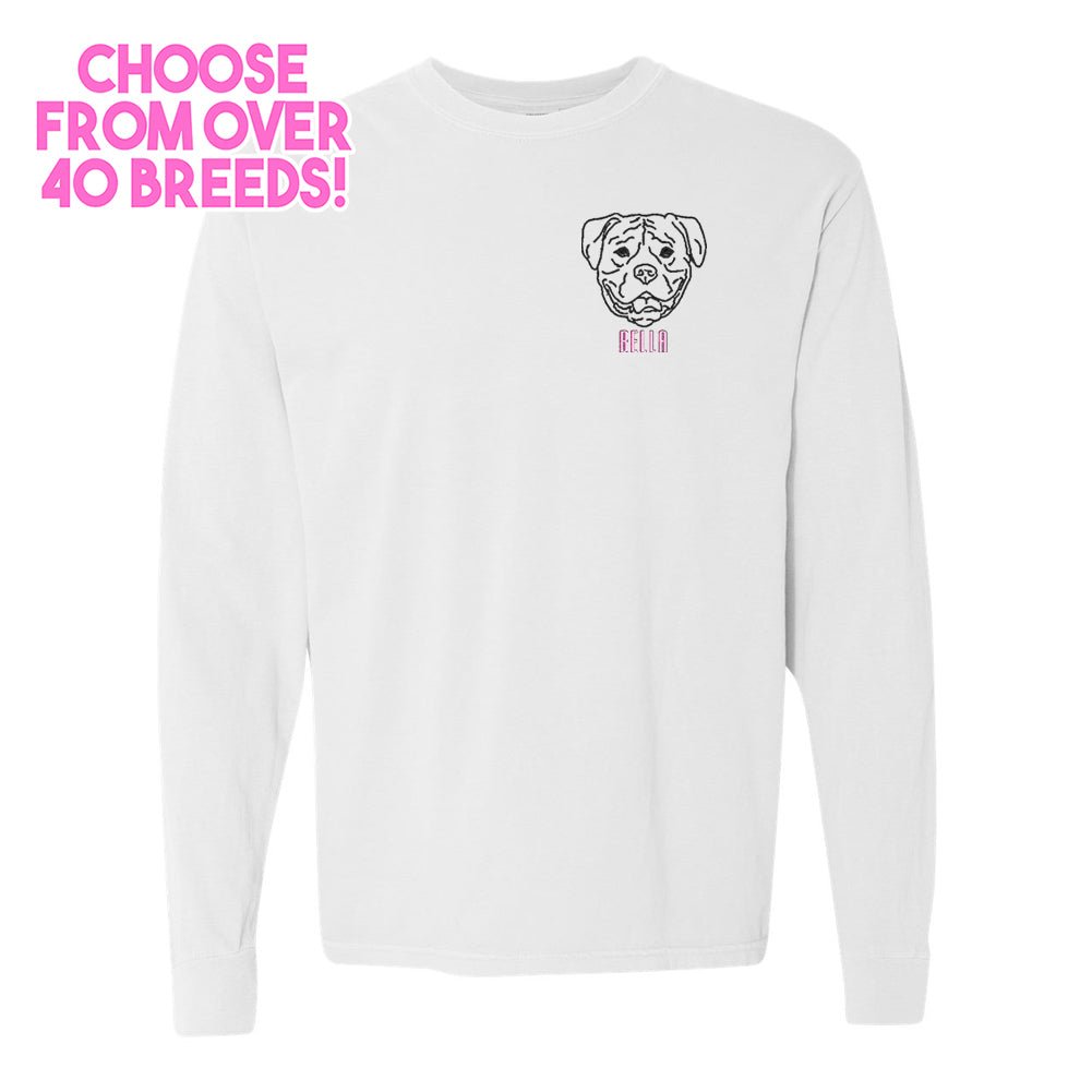 Make It Yours™ Dog Breed Long Sleeve T-Shirt