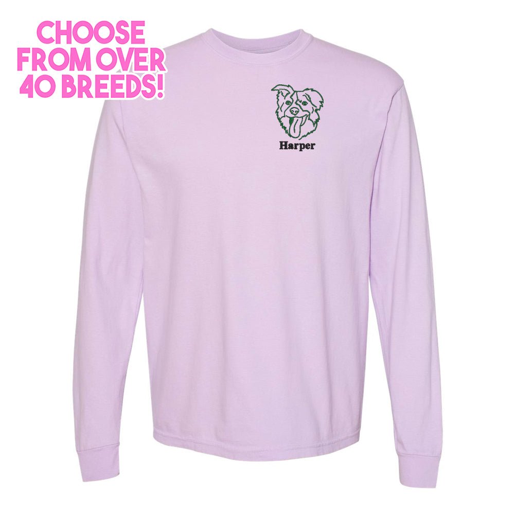 Make It Yours™ Dog Breed Long Sleeve T-Shirt