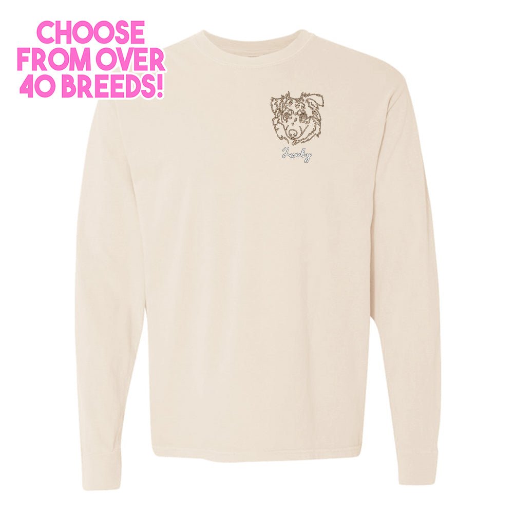 Make It Yours™ Dog Breed Long Sleeve T-Shirt