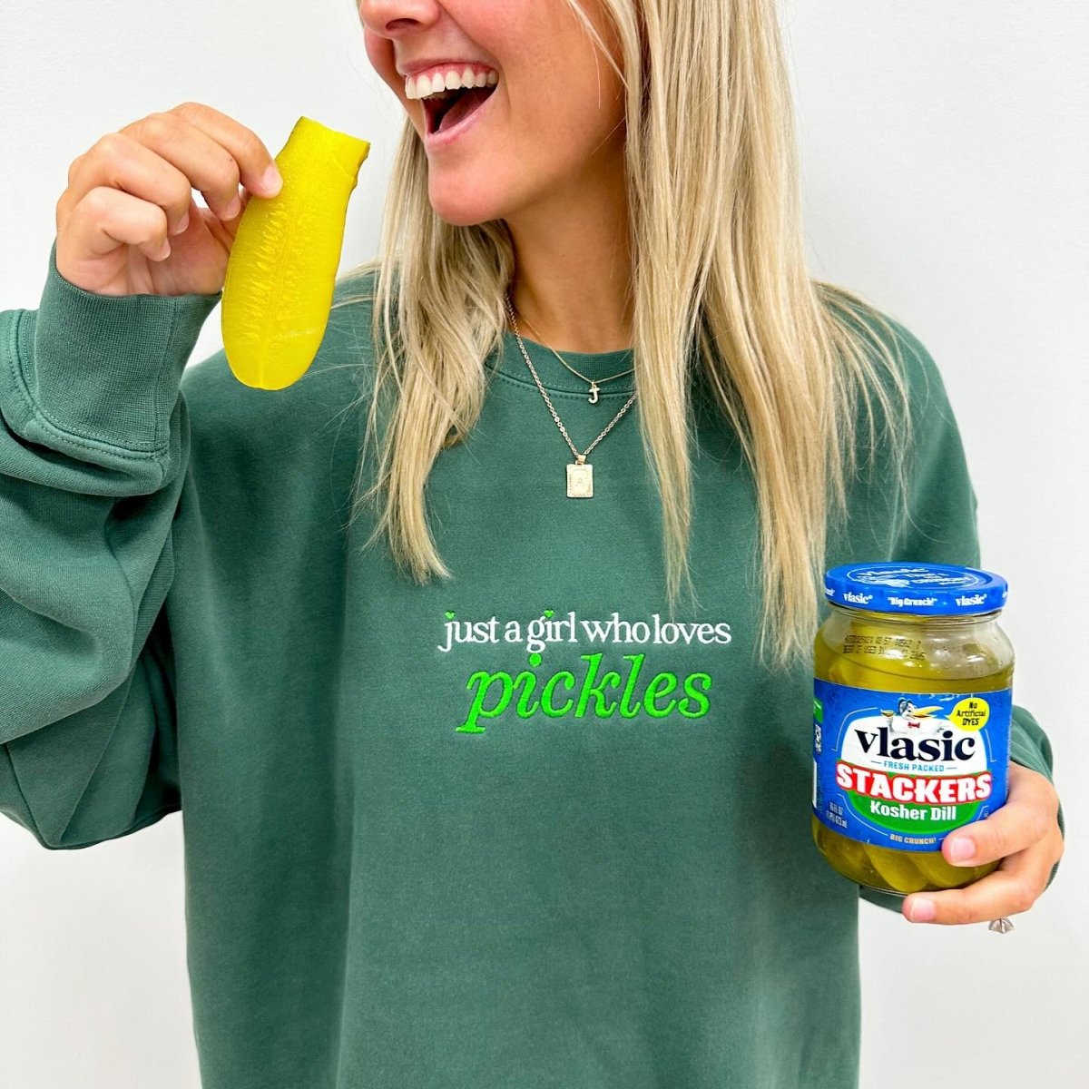 Make It Yours™ 'Just A Girl Who Loves' Cozy Crew