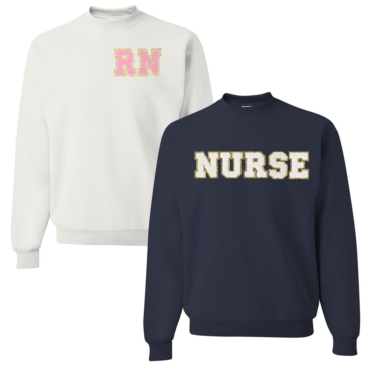 Make It Yours™ Nurse Letter Patch Sweatshirt