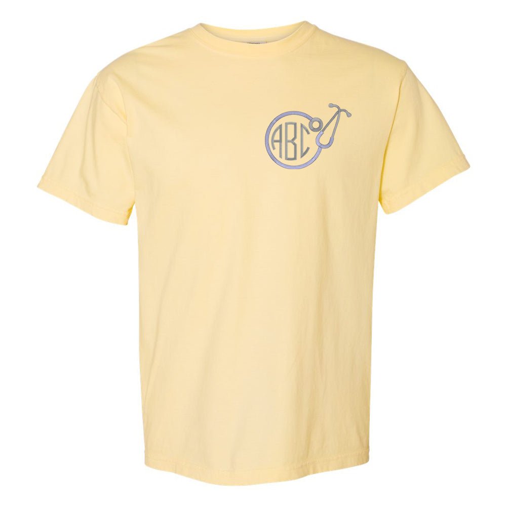 Monogrammed Stethoscope T-Shirt