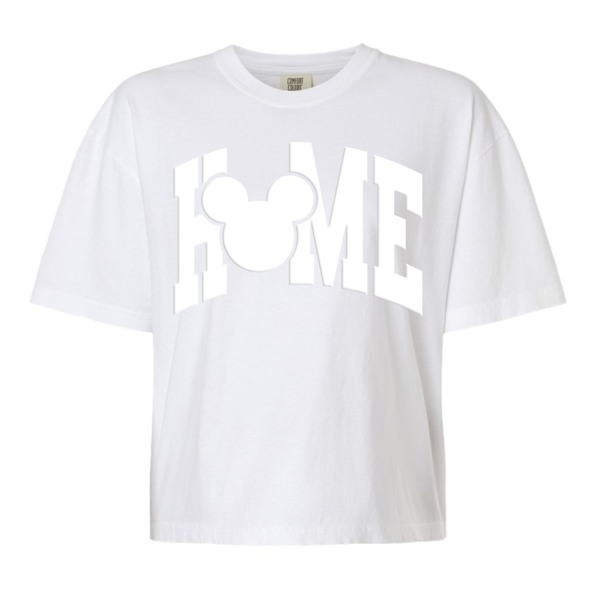 PUFF 'Disney Is HOME' Boxy Tee