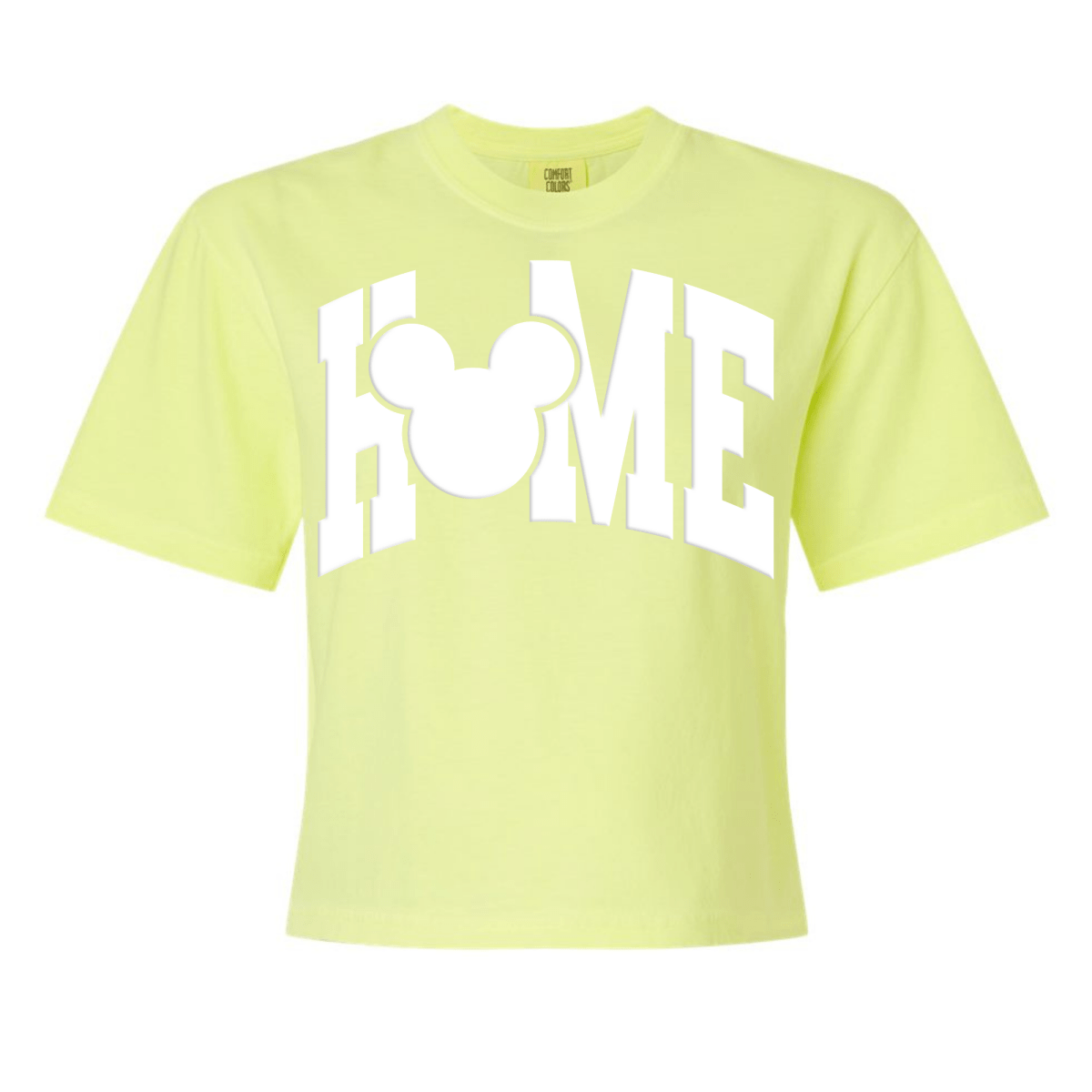 PUFF 'Disney Is HOME' Boxy Tee
