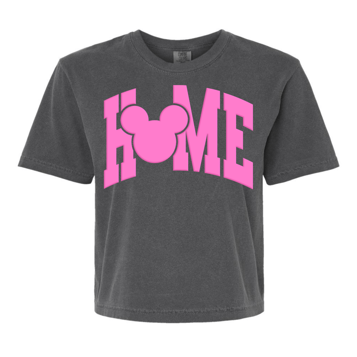 PUFF 'Disney Is HOME' Boxy Tee