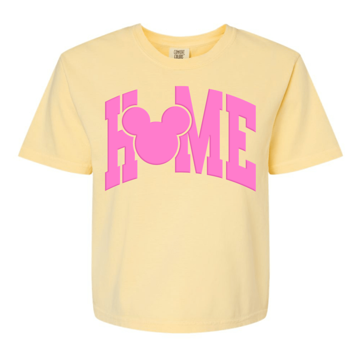 PUFF 'Disney Is HOME' Boxy Tee