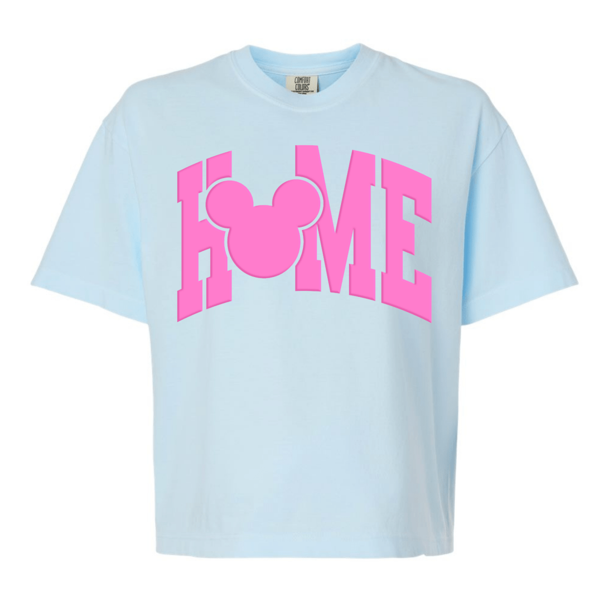 PUFF 'Disney Is HOME' Boxy Tee