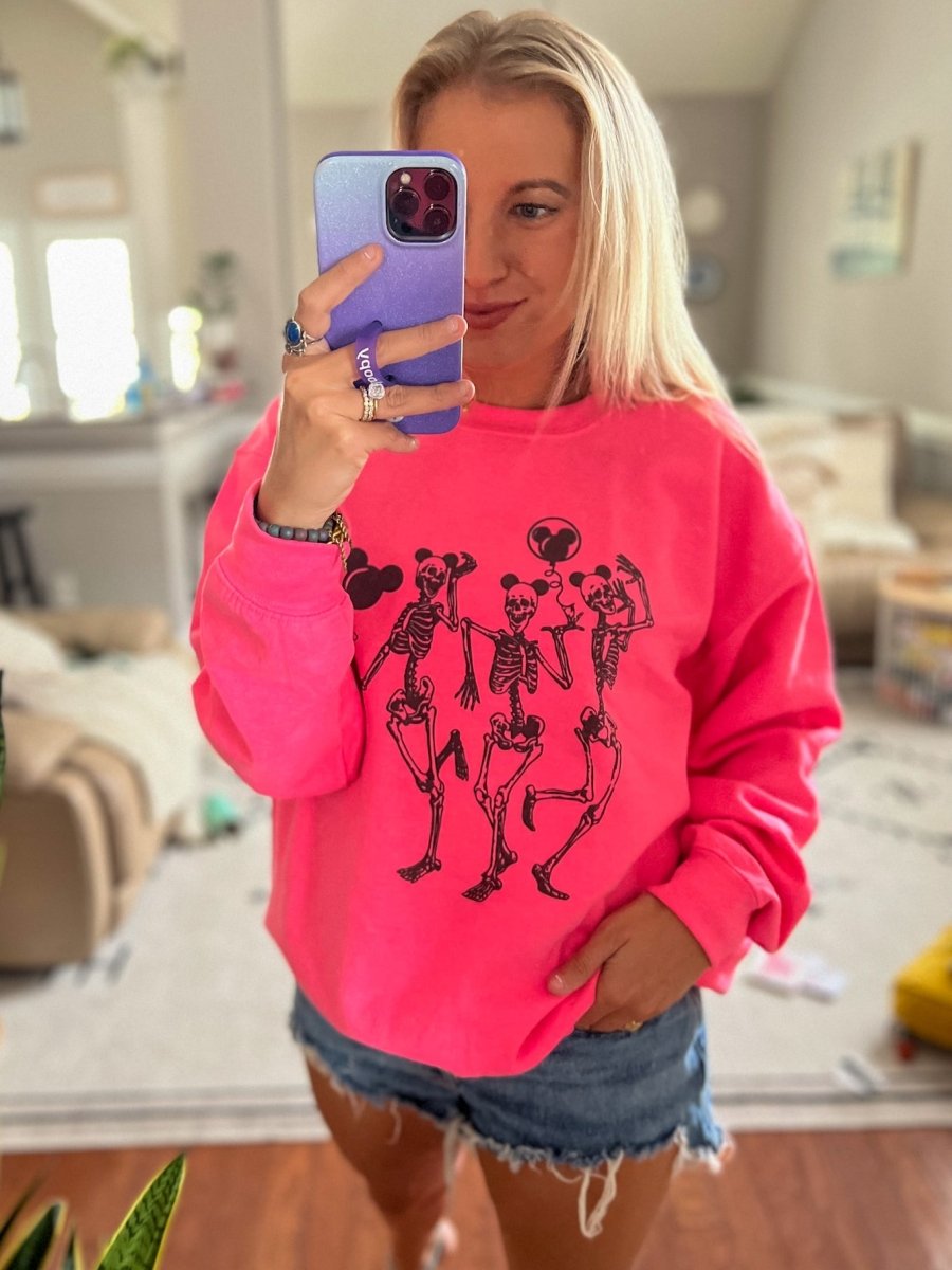 'Skeleton Dancing' Crewneck Sweatshirt