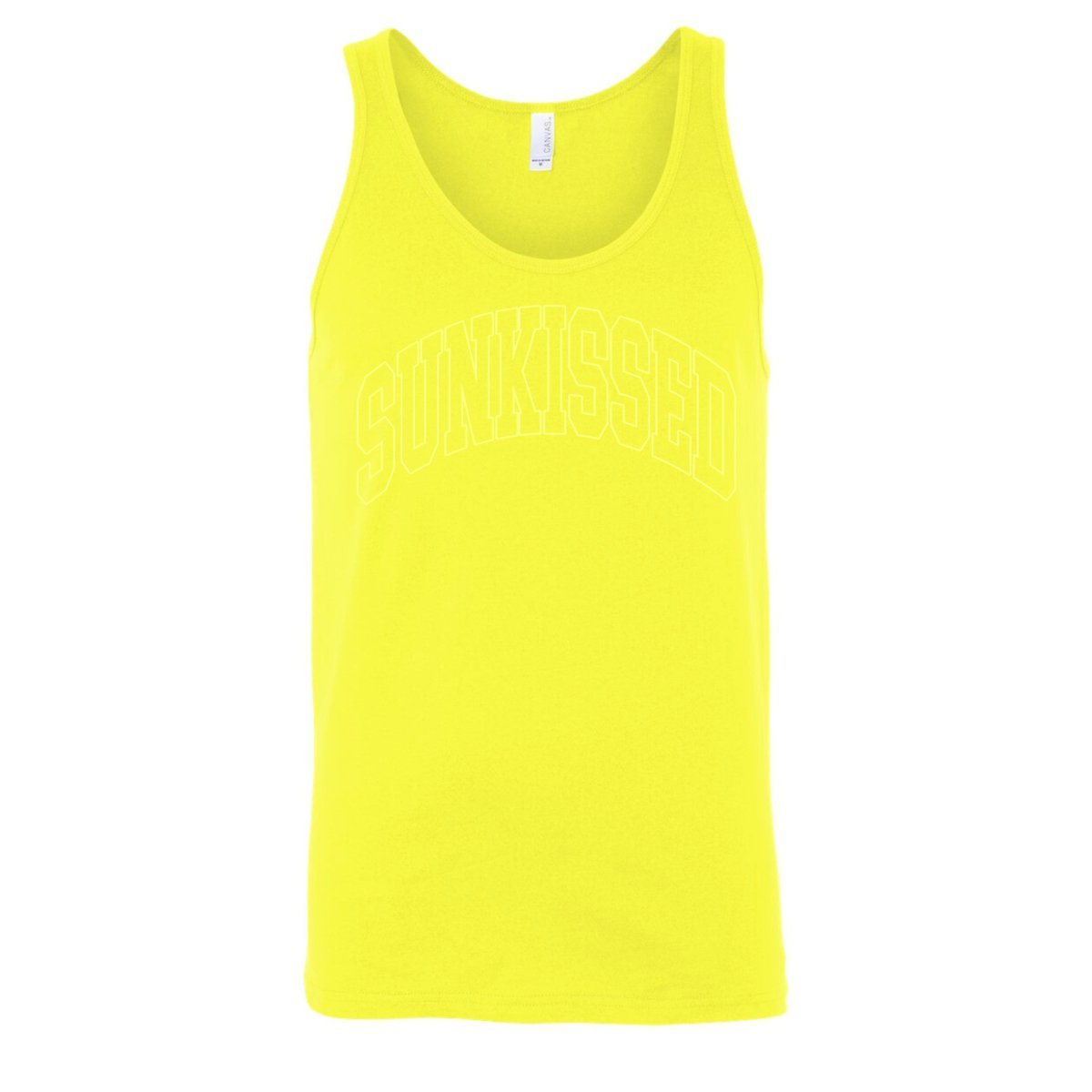 'Sunkissed' PUFF Neon Premium Tank Top