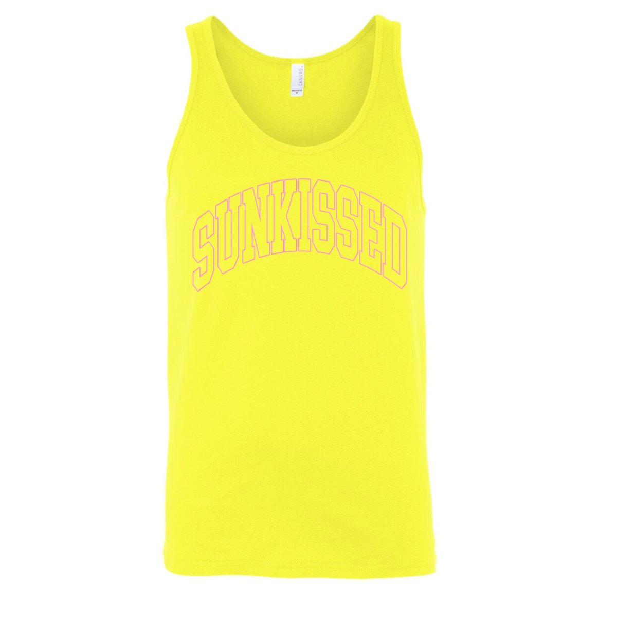 'Sunkissed' PUFF Neon Premium Tank Top
